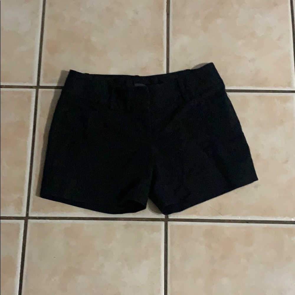 Black Shorts Size 0